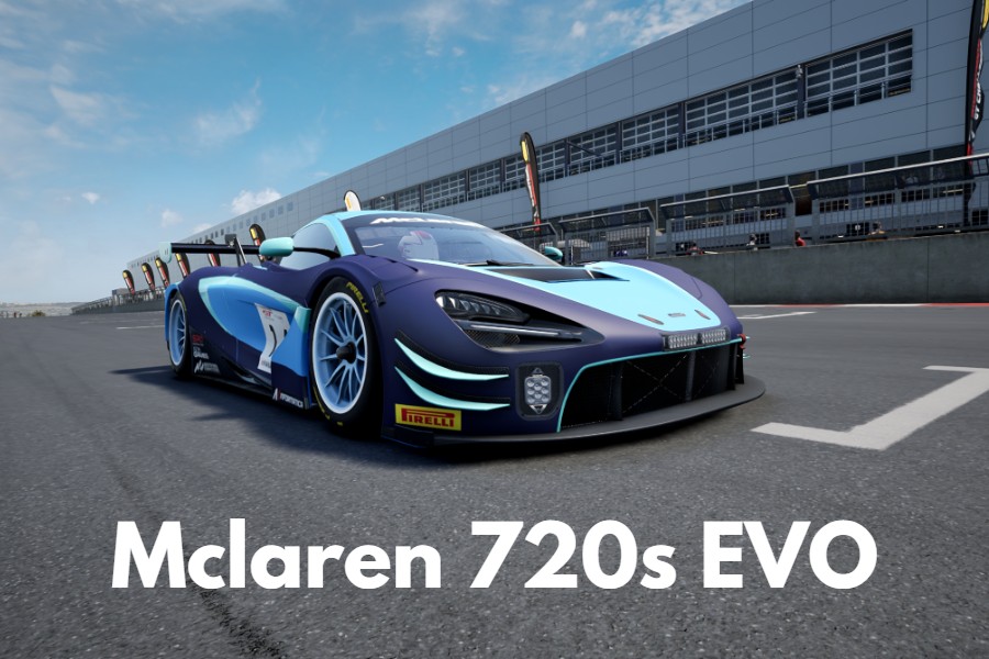 Mclaren 720s EVO setups acc