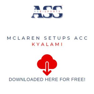 ACC kyalami setup