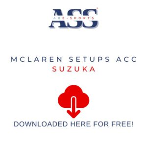 Free ACC setup for mclaren suzuka